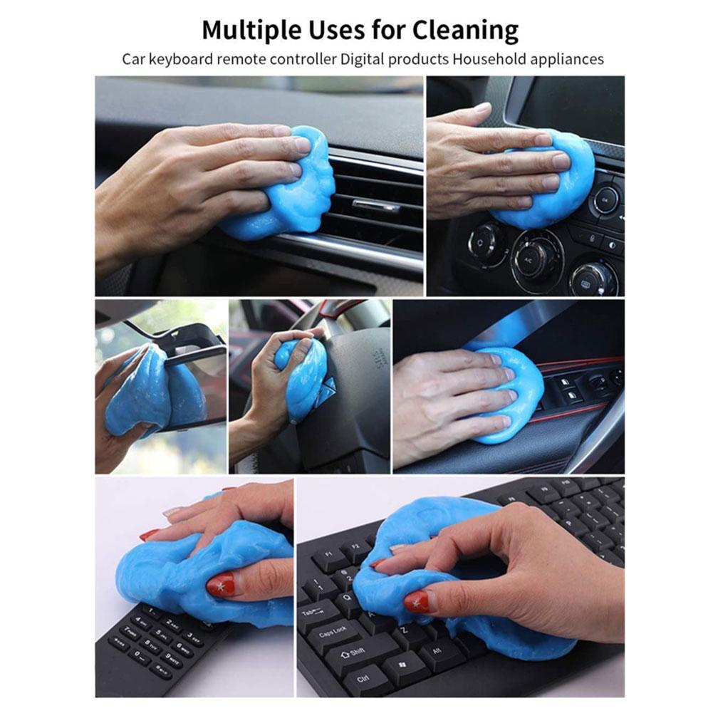 Reinigungsgel Universal Superreiniger Knete Schleim Für Auto Lüftungsschlitz Tastatur Auto Armaturenbrett Staub Schmutz Entferner PC Telefon Laptops Kameras