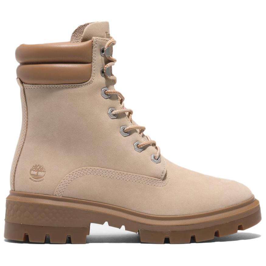 Timberland 6 Inch Platform Waterproof Boot Light Beige Women TB0A2D7NEN71