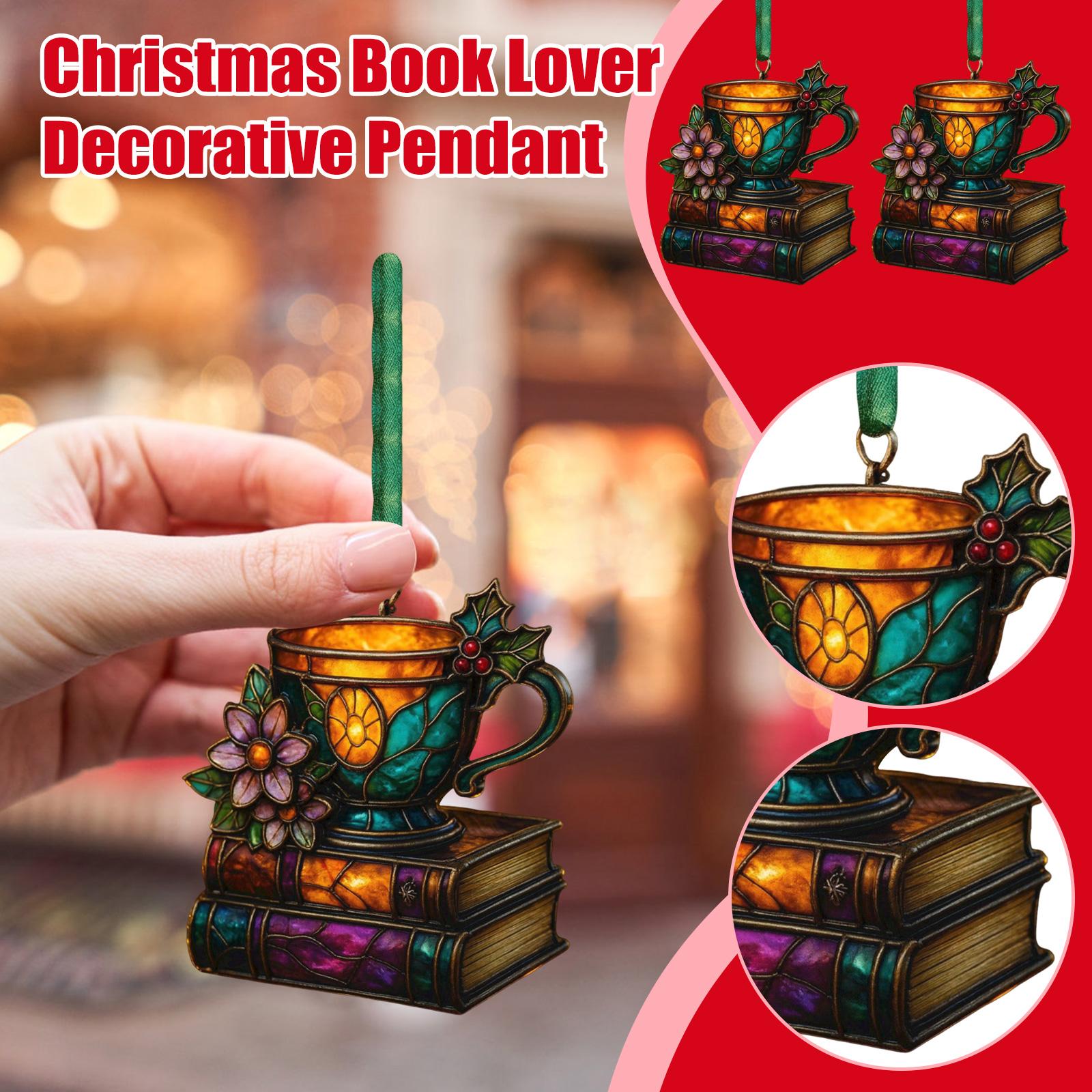 

2D Acrylic Christmas Tree Pendant Decoration, Christmas Tree Decoration, Christmas Hanging Decoration, Home Decoration One Size