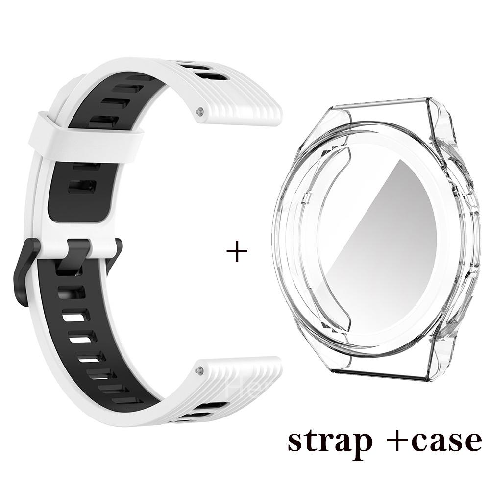 22mm WatchStrap Band For Huawei Watch GT3 SE Strap Bracelet Silicone Wristband for Huawei Watch GT Runner Smart Watch Band +Case