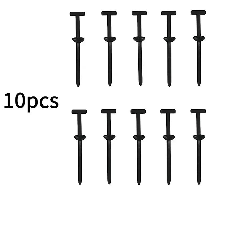 5-200pcs Nylon Cable Tie Buckle Auto Fastener Screw Replacement Clip Car Fender Trunk Engine Guard Panel Wire Management Secure
