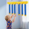 Falling Sticks Catching Game Toy Hand Eye Coordination Reactivity Training Toy for Kids Yellow and Blue