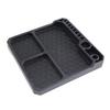 Heat Resistant Plastic Organizers Tray Feature Integrated Magnetic Plate and Multiple Dividers for Neat Parts Storage