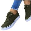 Sneakers Women Fashion Spring Autumn Chain Leather Comfortable Round Toe Platform Sneakers Lace Up Walking Women's Shoes 35-43