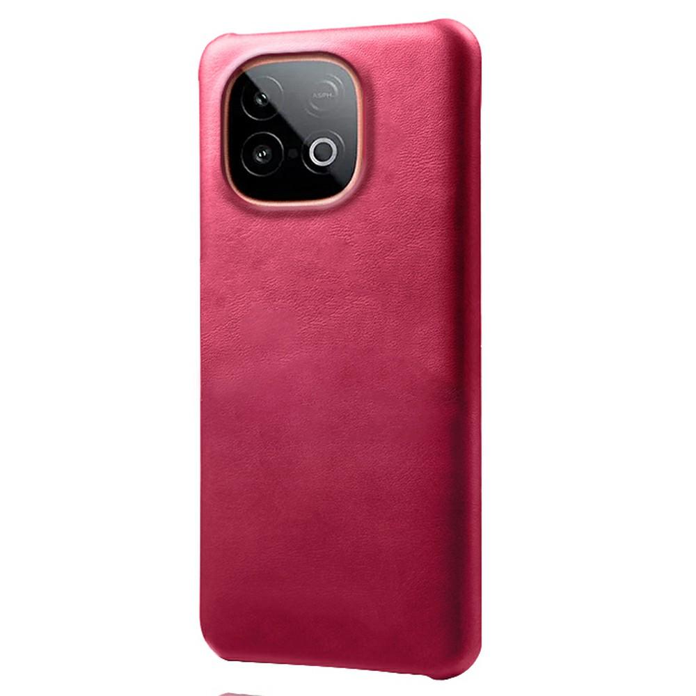 For Vivo iQOO Neo10 5G Case Calf Texture PU Leather Hard PC Protective Phone Cover
