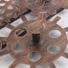 Gear Wall-Mounted Design Rack Industrial Coat with Pegs