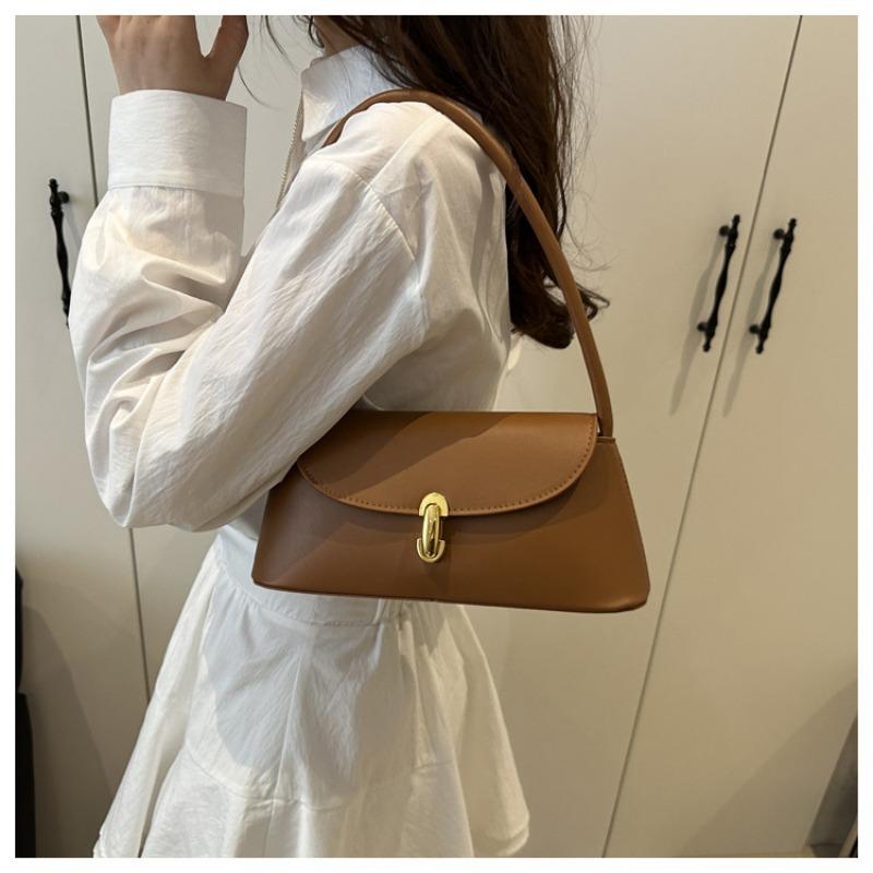Vintage Minimalist Baguette Versatile Underarm Single Shoulder Fashion Daily Bag