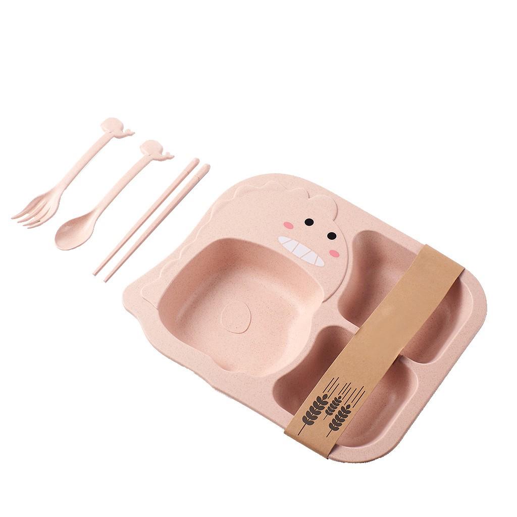 Baby Divided Plate Portable Non Child Feeding Plate For Children Babies