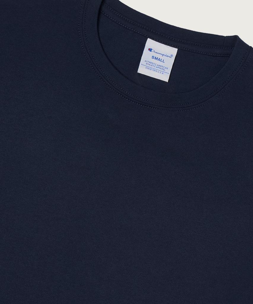 Champion Women'S C-Logo Slim Fit T-Shirt Navy