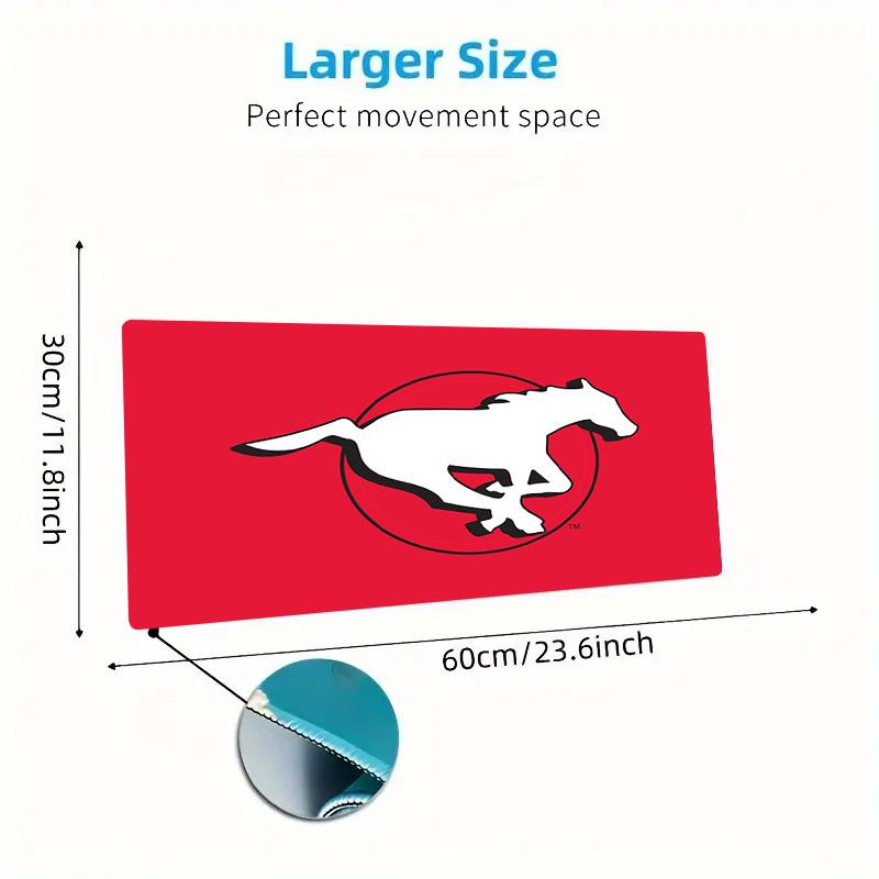 Calgary Stampeders Color Mouse Pad Large Gaming Table Cushion Non-slip Laptop Tablet Big Mousepad XXL Mat Mini PC Playmat With Lock edge