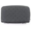 Great LOUIS VUITTON Purse Damier Anfini Zip Around black leather mens N61254 Used