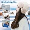 Cycling Ski Warm With Earmuff Knitted Cap Earmuffs Hat Ear Cover Cap Ear Protector Hat