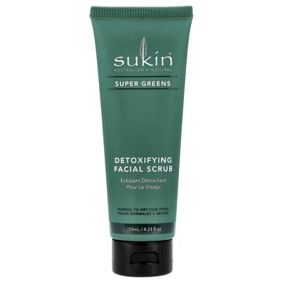 Super Green, Detoxifying Facial Scrub, Normal To Dry Skin Type, 125 Ml (4.23 Fl Oz)
