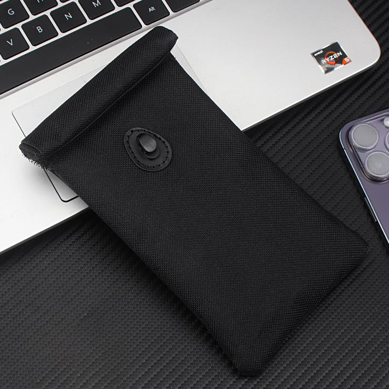 Faraday Bag for Car Keys Smartphone RFID Signal Blocking Anti-Theft Keyless Entry Fob Shielding Pouch Privacy Protection