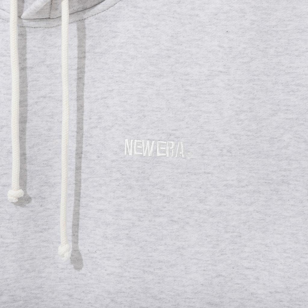 New Era FW21 Solid Color Basic Embroidered Pullover Sweatshirt Unisex sweatshirt Gray 12866579