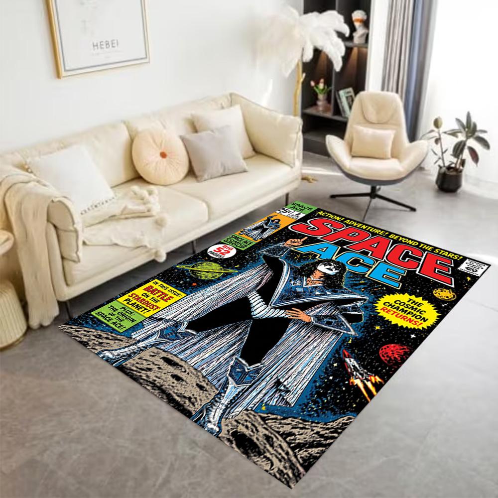 Elvis Presley Performance Carpet Suitable for Bedrooms Entryway Foyer Living Rooms Antislip Carpet Office Home Decor Wedding Party Gift