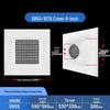 Jikefu Double-Layer Adjustable AC Ceiling Vent Grille Set