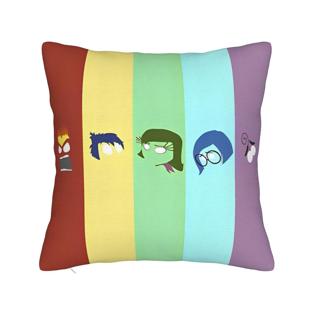 Explosion of Emotions Premium Scoop Square Pillow Cases Insides Outs Cushion Covers Fashion Decorative Pillowcover for Home