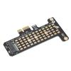 Transfer Expansion Card M.2 NVME to PCIeX1 Good Heat Dissipation Effect Stable Performance Computer AccessoriesPh41x1