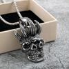 European Retro Devil Mask Pendant Necklace - Unisex Punk Stainless Steel
