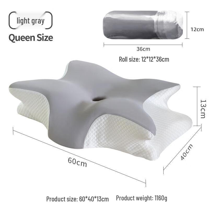 JINGRUIXIANG Ergonomic Butterfly Pillow