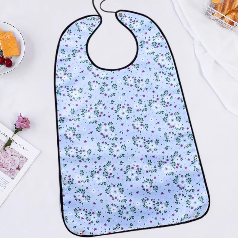 Hiliboo Waterproof Dining Apron For Elderly With Pocket Model 01