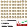 60pcs/set Car Roof Repair Rivet Sagging Headliner Fix Repair Kit Part Pin Snap