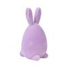 Creative Flocking Easter Bunny Ornament Resin Easter Decor Easter Egg Decoration  Home Decoration