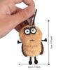 Bag Hanging Plush Cockroach Pendant Ornaments Car Key Ring Personality Cockroach Keychain  Gifts
