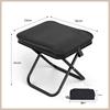 OEING Portable Folding Stool with Storage Bag