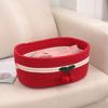 Creative Red Cherry Basket Handmade Clothing Sorting Basket Woven Storage Basket  Cosmetics