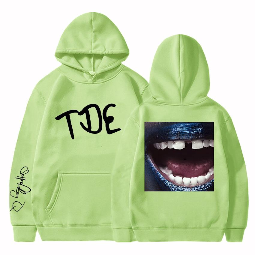 ScHoolboy Q Hoodie Graphic Printing Fleece Grunge Sweatshirts Long Sleeve Harajuku Clothing Sudaderas Casual Gothic Pullovers