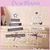 Exquisite Christmas Wooden Pendant Ornament For Elegant Home Party Decor