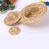 Straw Hat Unleash Your Creativity with DIY Painting Hat for Artists and Crafters Trendy Fashion Accessory DIY Straw Hat