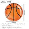 Basketball NBA Saison Party Tischgeschirr Fan Geburtstagsszene Dekoration Pappteller Servietten Tischdecke NBA