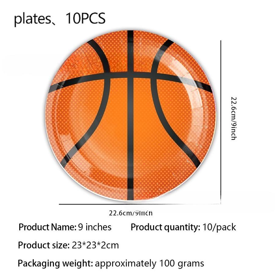 Basketball NBA Saison Party Tischgeschirr Fan Geburtstagsszene Dekoration Pappteller Servietten Tischdecke NBA
