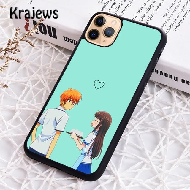 Krajews Fruits Basket Anime Handyhülle Cover Für iPhone 14 5 SE 6s 7 8 plus X XR XS 11 12 13 pro max Samsung Galaxy S21 S22ultra