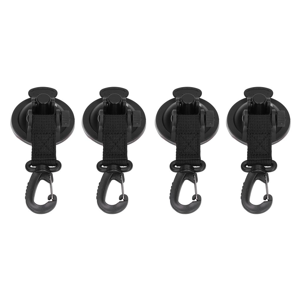 4Pcs Suction Cup Anchor Portable High Strength Light Weight Car Outdoor Camping Tent Sucker