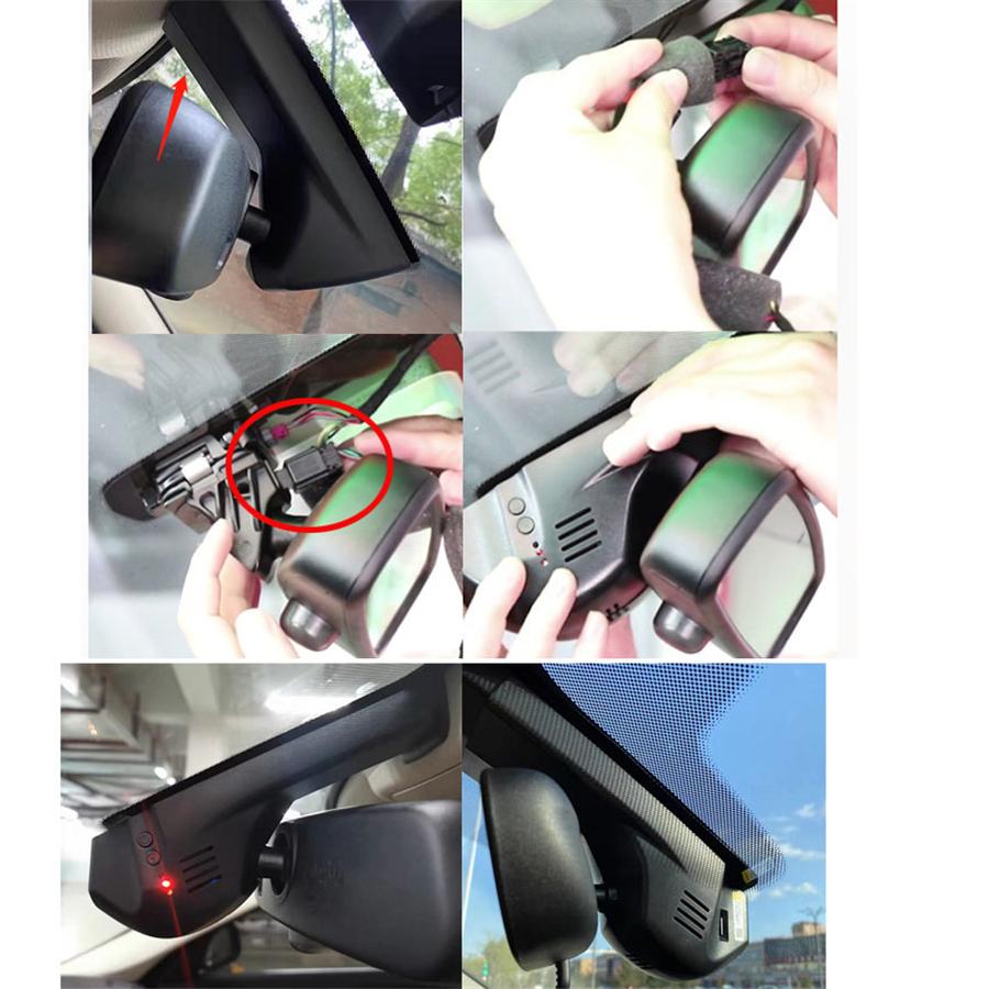 Plug and Play Car 1080P WIFI Dvr Dash Cam For BMW 1/3/5/X1/X3/X5 F10 F15