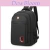 Oxford Fabric Casual Travel Backpack With Letter Printed For Students And Commuters