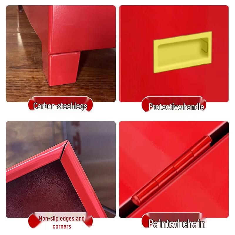 Zhongxiao ShouLian Red Carbon Steel Fire Extinguisher Box