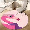 Flamingo Chair Mat   Round Carpet for Home Decor, Office Use, Living Room, Bedroom, Gift Idea0118b