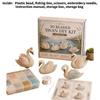 Diy 3d Bead Kit With Cartoon Gnome Figurines For Handmade Gift Creation