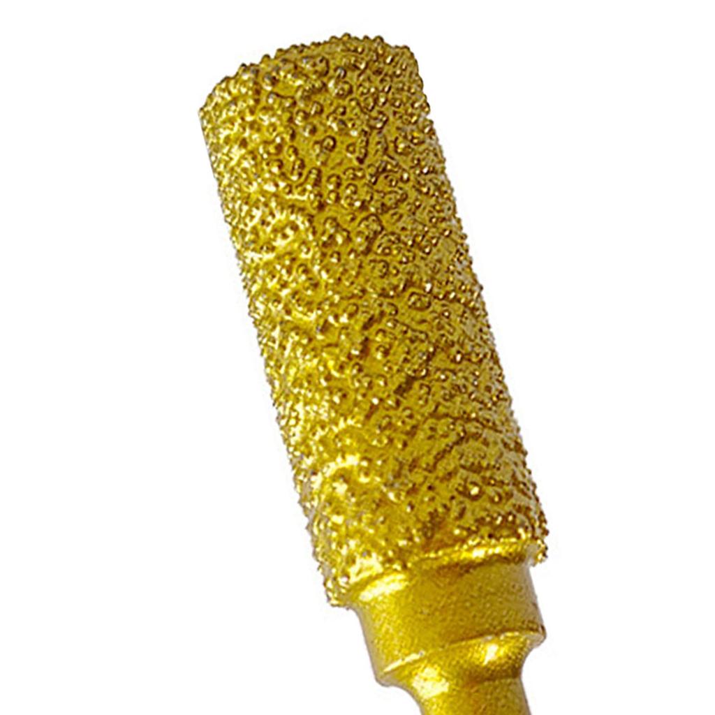 Diamond Grinding Bit 60mm Long Grinder Accessory Cylinder Head Grinding Head for Metal DIY Craft Stone Carving Engraving