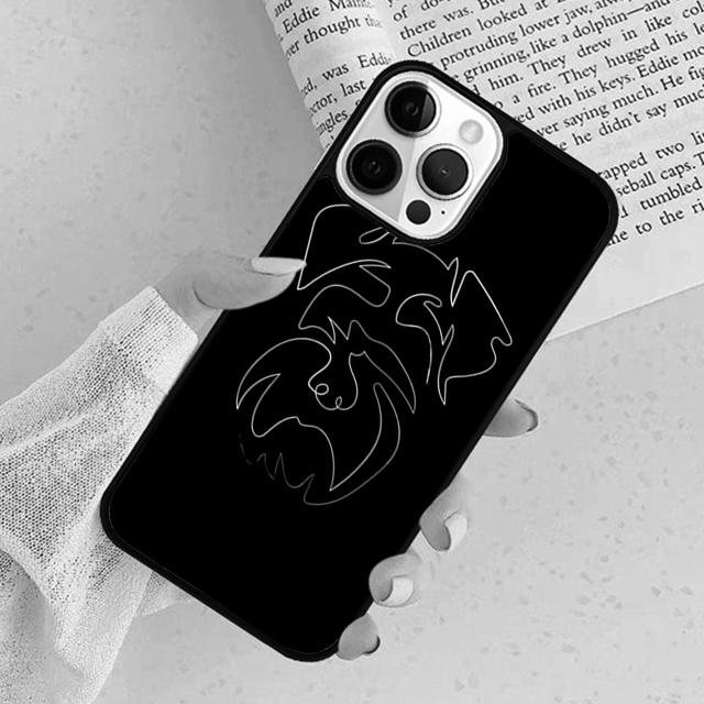 Cartoon Schnauzer Dog Phone Case Cover For iPhone 17 Air 15 16 11 13 14 Pro Max 12 Plus Max Fundas