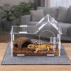 Acrylic Reptile Feeding Box Magnetic Reptile Habitat Box Pet Breeding Container  Breeding