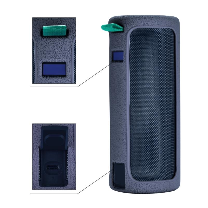 Waterproof Silicone Cover Case for Ears BOOM 4 Speaker Durability Build Case with Carabiner Speaker Accessories