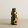 6style Hand-painted Ceramic Vase Living Room Flower Arrangement Creative Home Desktop Decorations Ornaments