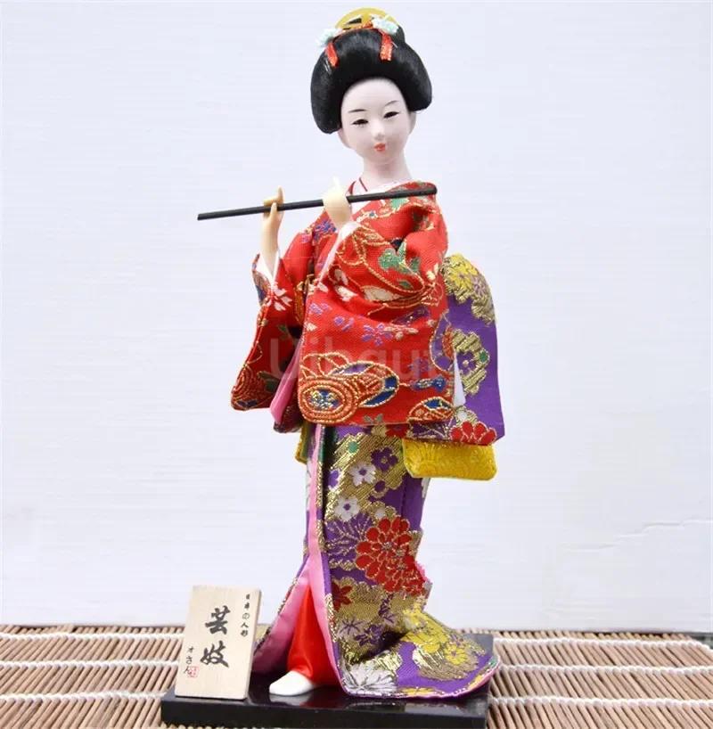 Gejša japonské kimono panenka loutka mořské plody sushi obchod restaurace vyzdobit nástroj roztomilá hračka ozdoba ozdoby dárky řemesla 1-28