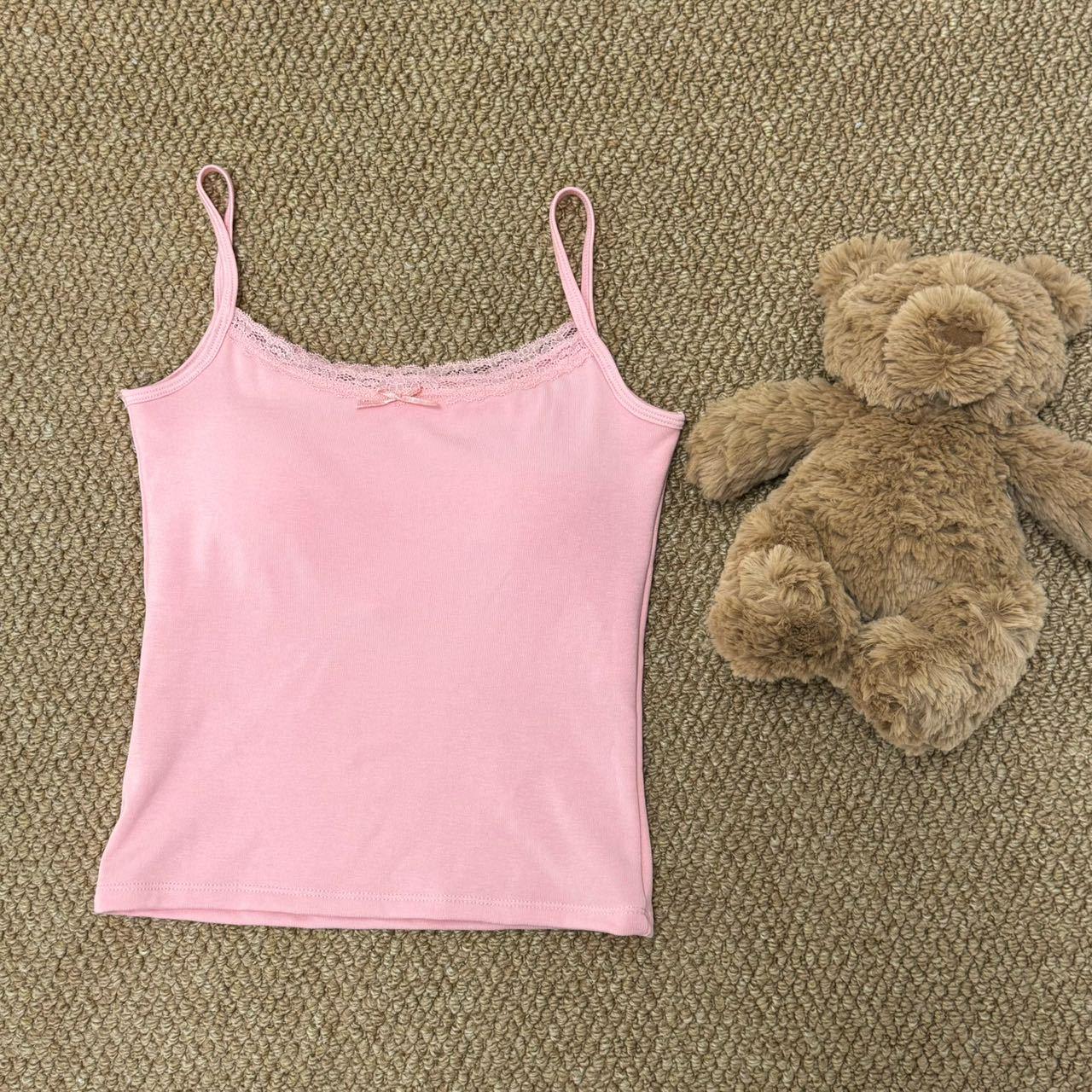 

Женский белый кружевной топ-майка Sweet & Spicy с нагрудными вкладышами - Внутренний слой с начесом для осени/зимы One size fits 75-120 jin